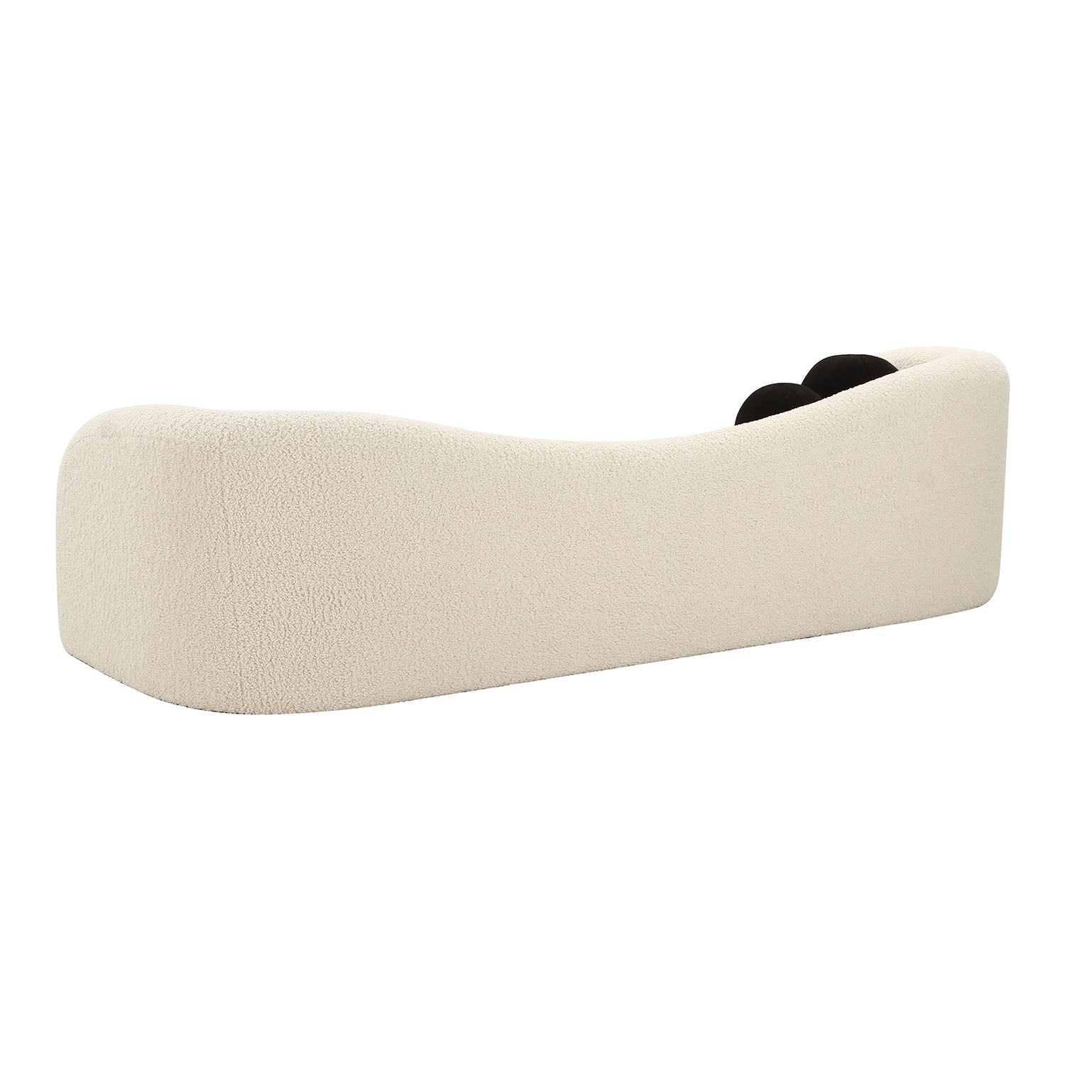 TOV Furniture Leonie Faux Shearling Sofa