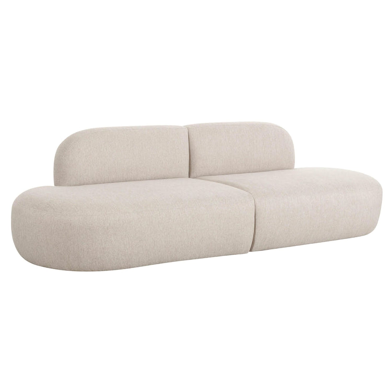 TOV Furniture Broohah Beige Linen Sofa