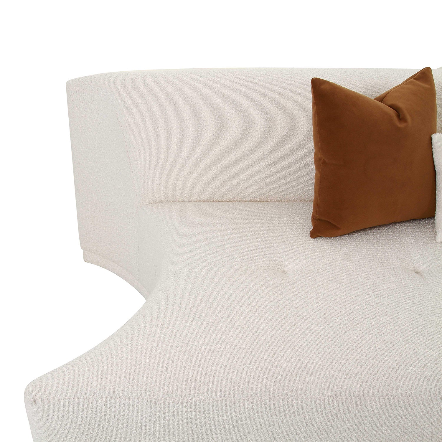 TOV Furniture Fickle Modular Armless Loveseat