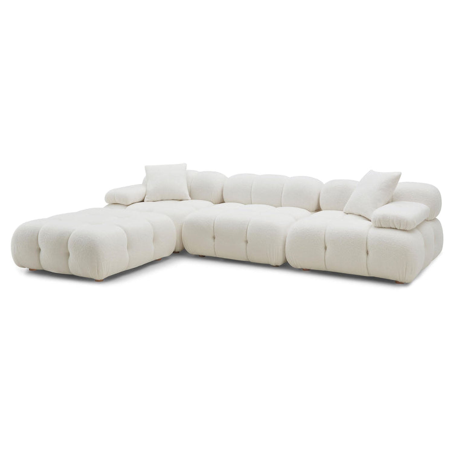 TOV Furniture Calliope 4-piece Modular Sectional Sofa