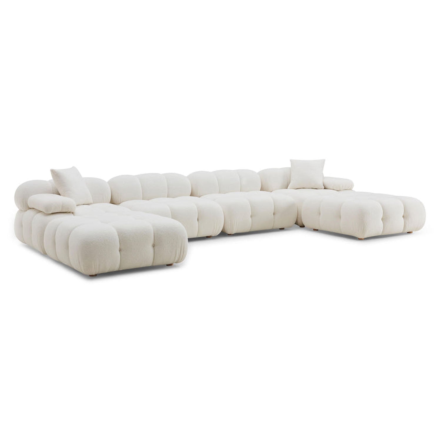 TOV Furniture Calliope 6-piece Modular U-Sectional Sofa