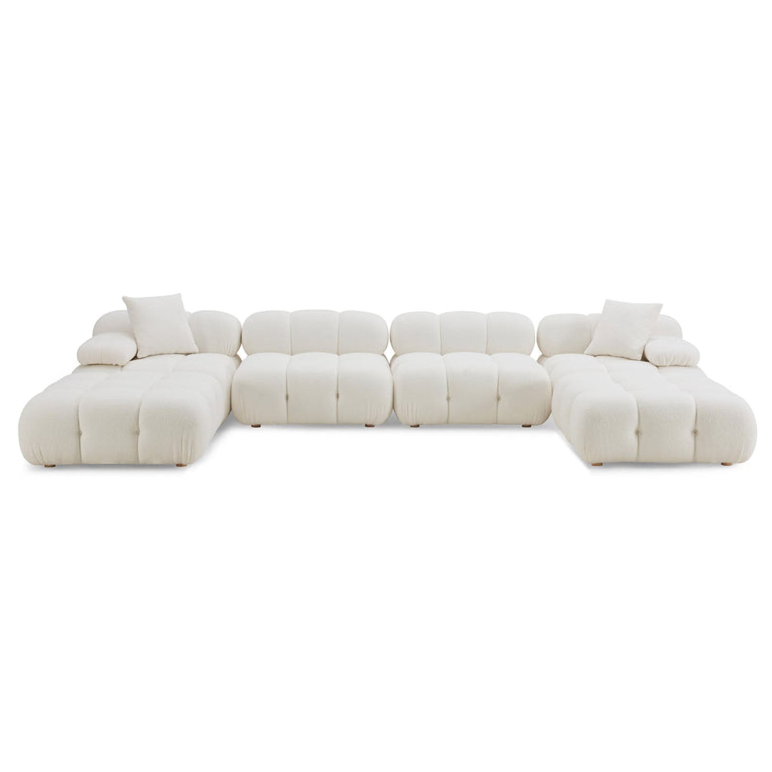 TOV Furniture Calliope 6-piece Modular U-Sectional Sofa