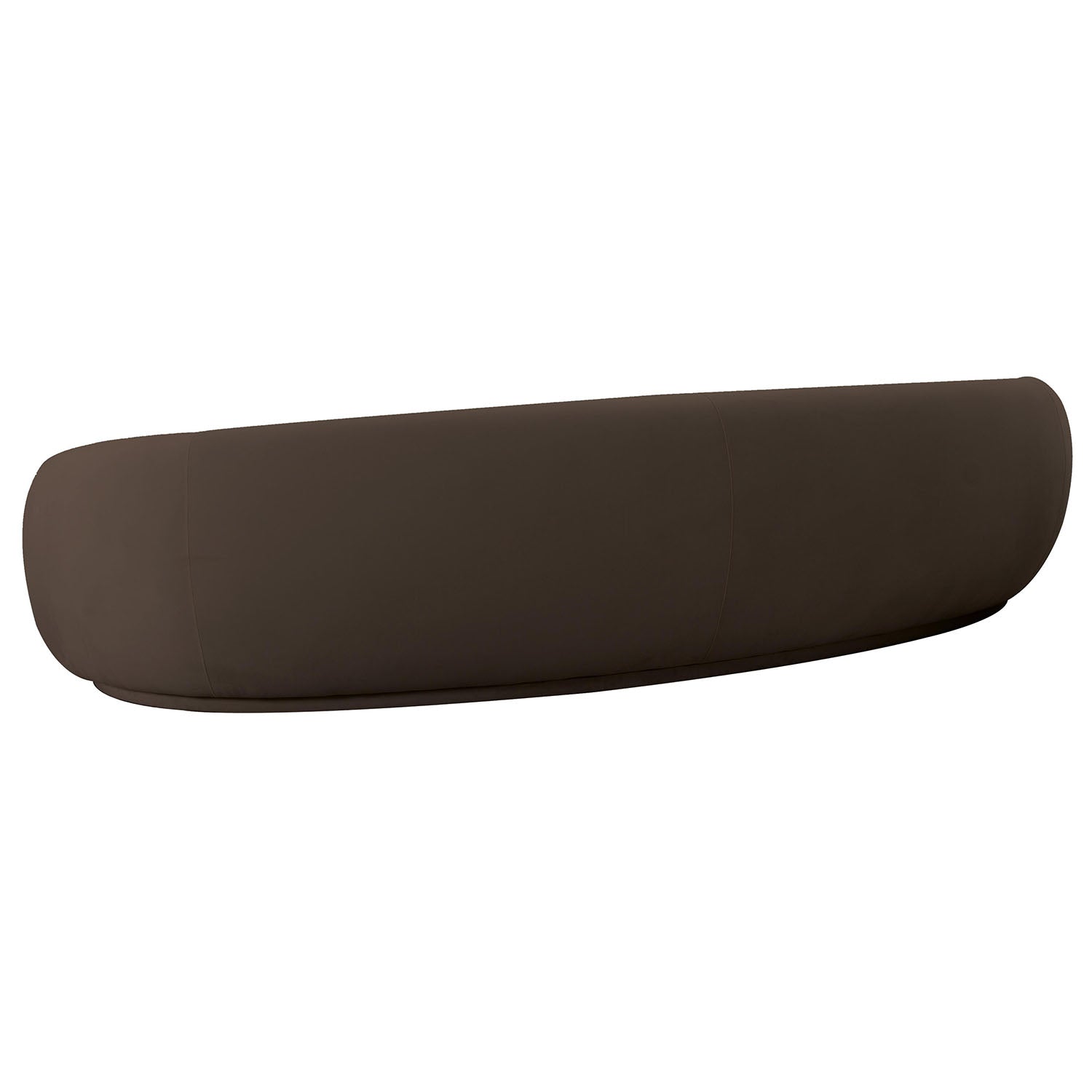 TOV Furniture Kendall Chocolate Brown Velvet Sofa