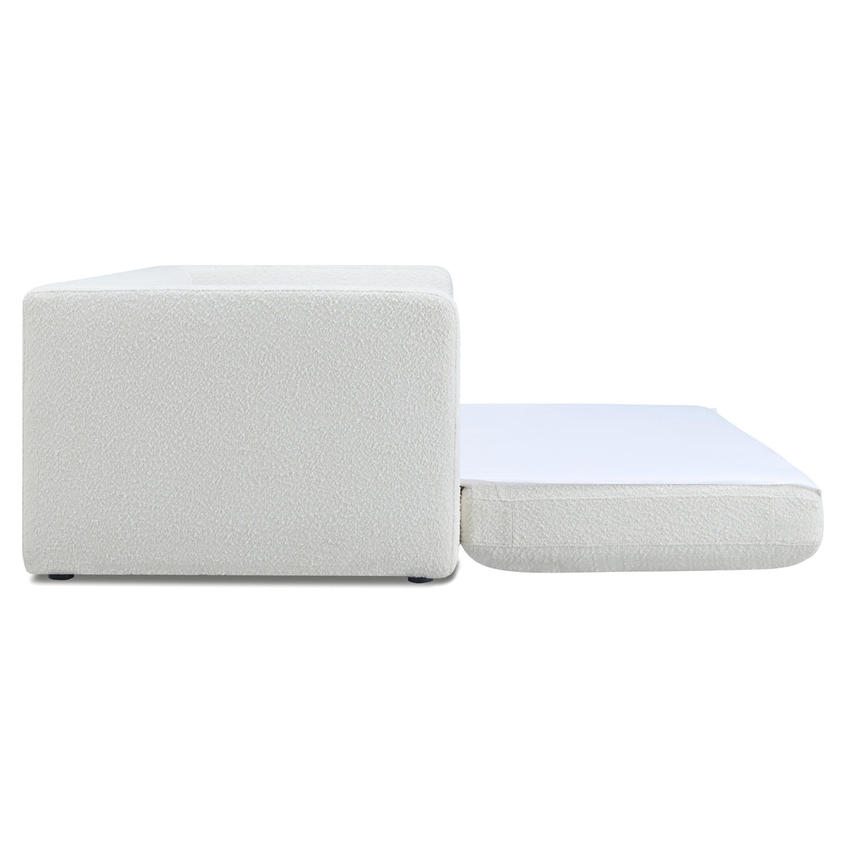 TOV Furniture Ryan Cream Performance Boucle Sleeper Sofa
