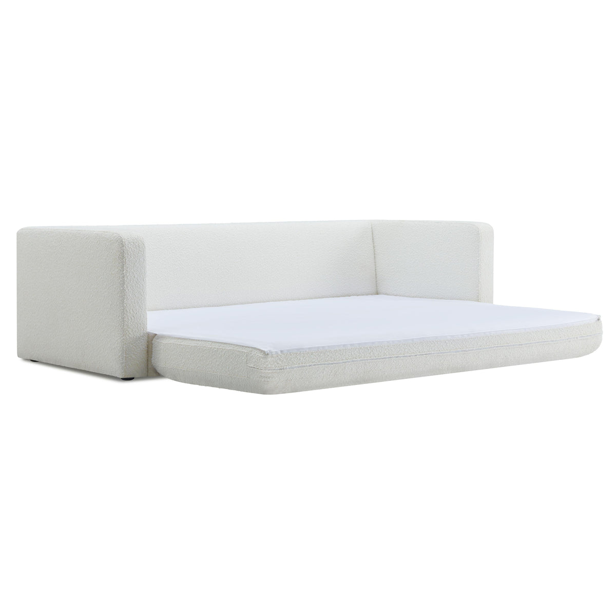 TOV Furniture Ryan Cream Performance Boucle Sleeper Sofa