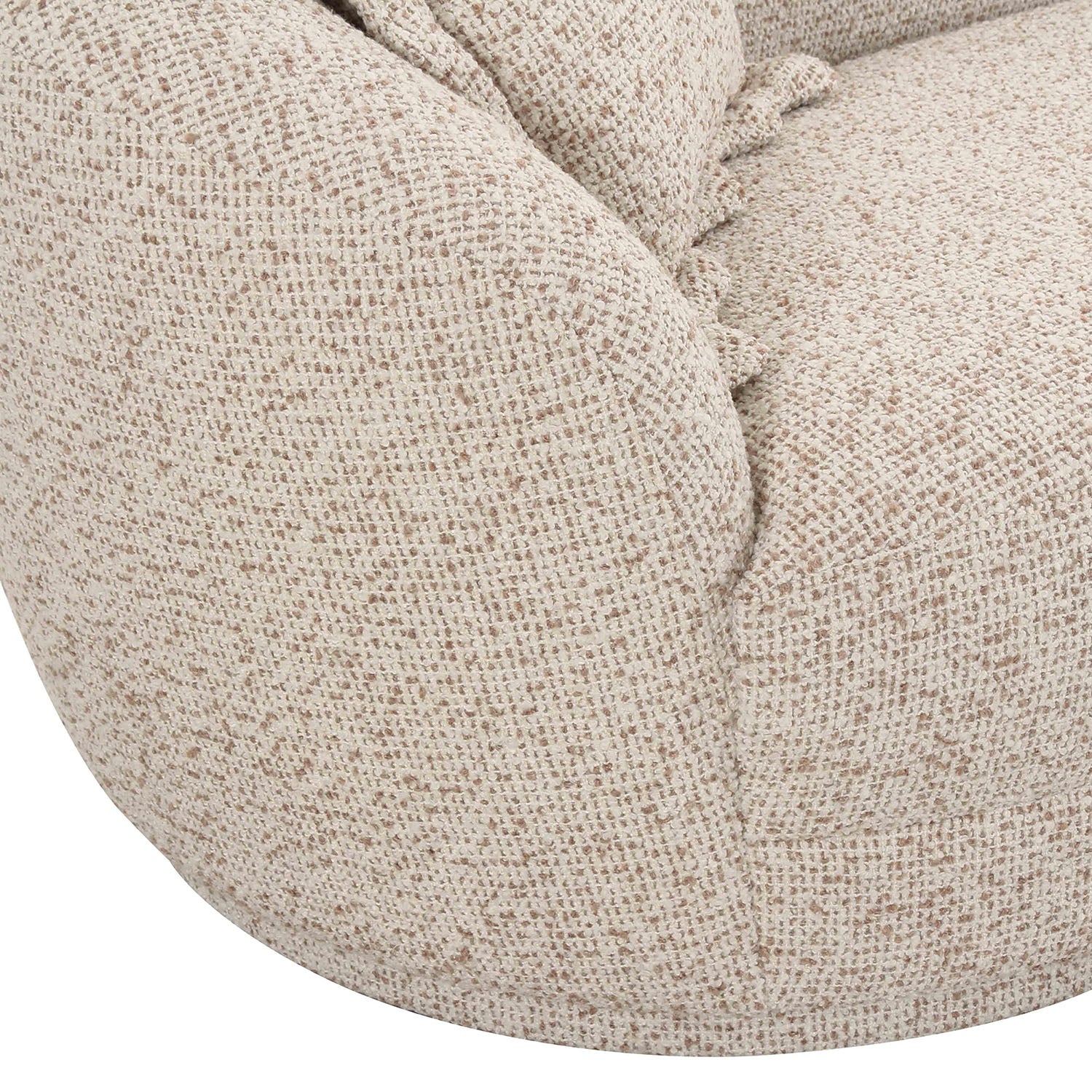 TOV Furniture Marion Two-Tone Textured Boucle Loveseat