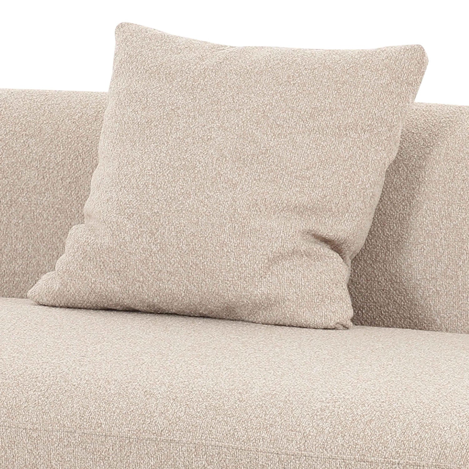 TOV Furniture Sylvie Cream Boucle Armless Loveseat