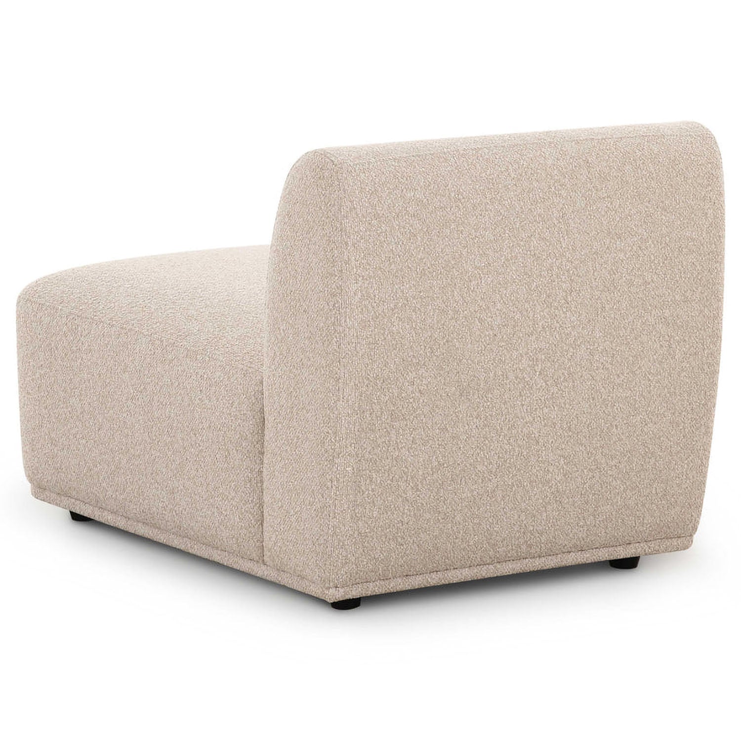 TOV Furniture Sylvie Cream Boucle Armless Chair