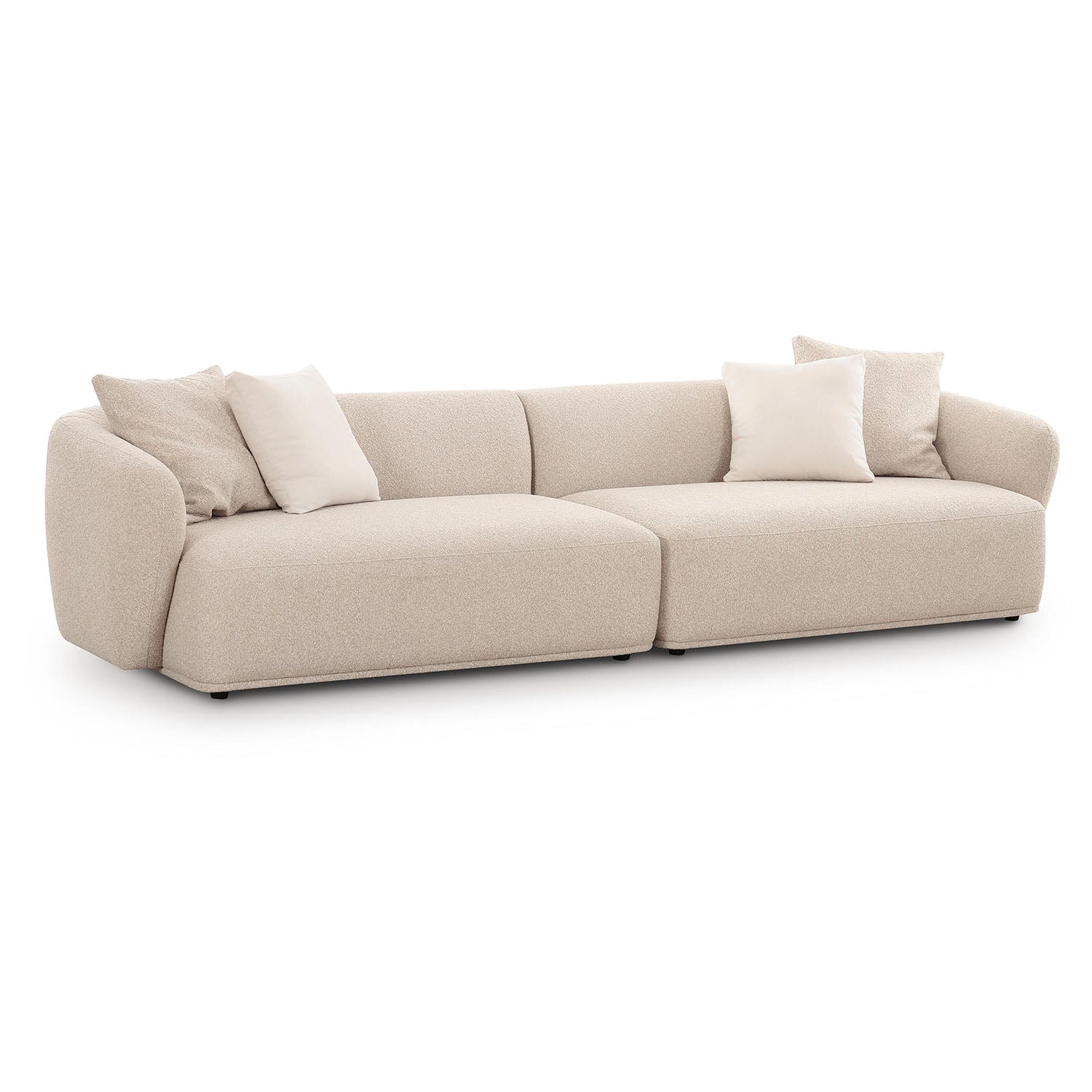 TOV Furniture Sylvie Cream Boucle Sofa