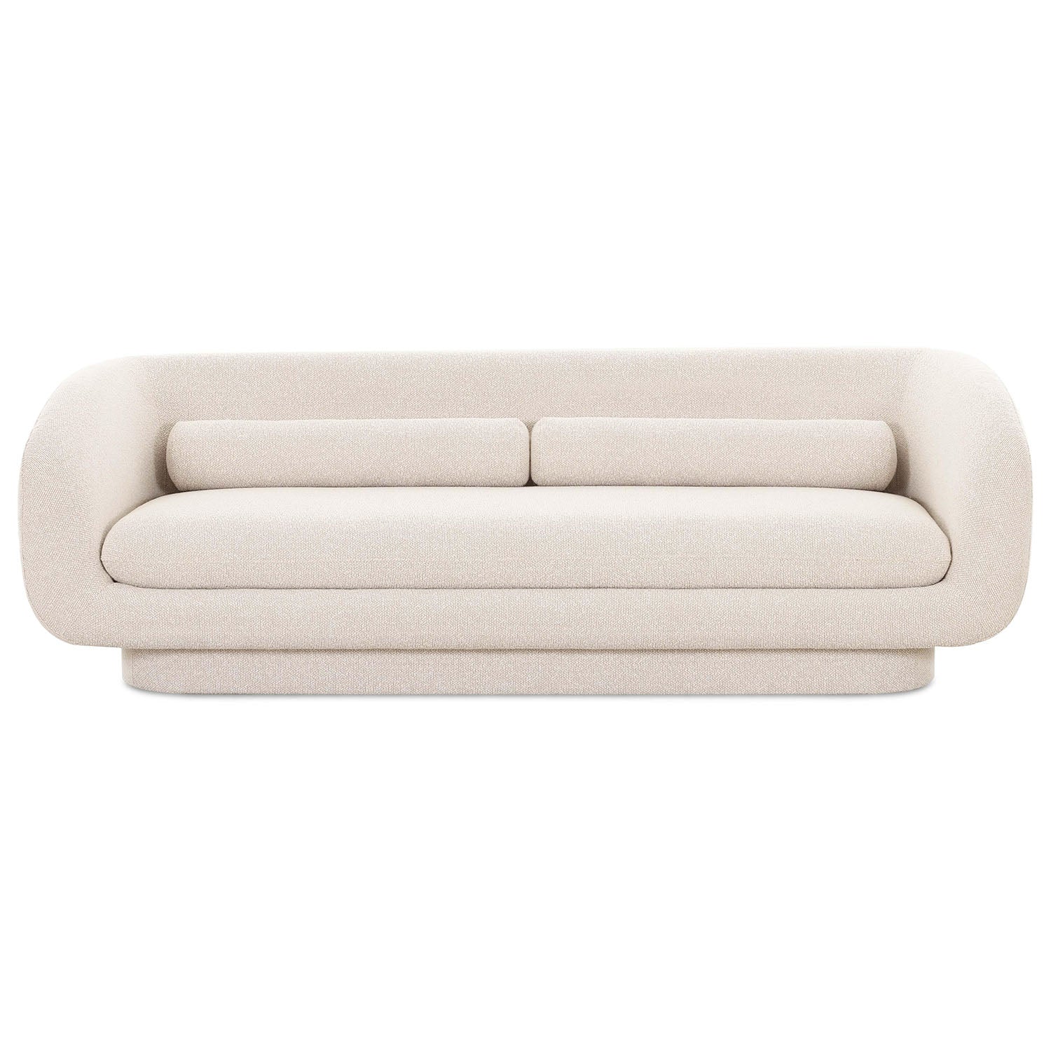 TOV Furniture Simone Cream Boucle Sofa