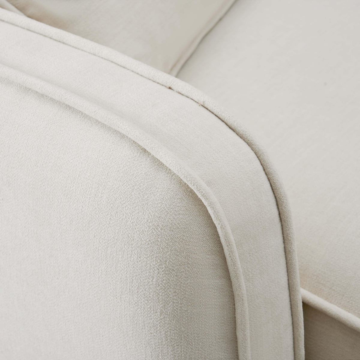 TOV Furniture Travie Sand Upcycled Performance Linen LAF Corner Chair