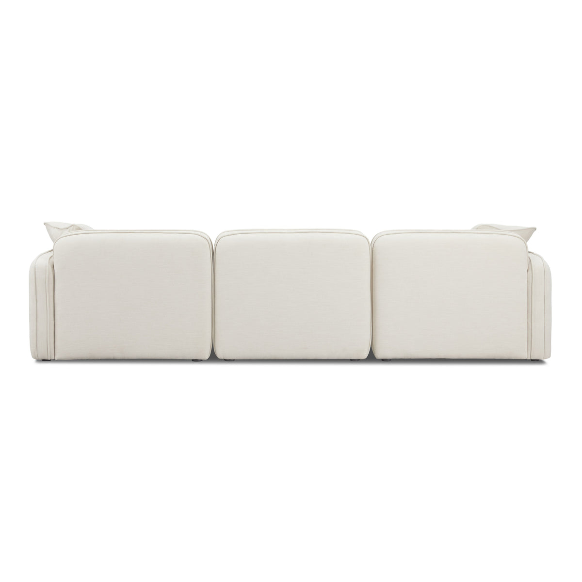 TOV Furniture Travie Sand Upcycled Performance Linen Modular Sofa