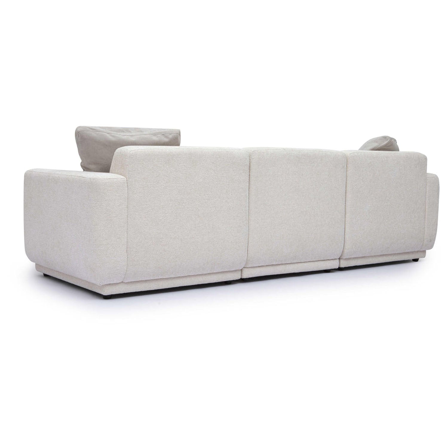 TOV Furniture Perry Cream Chenille Modular Sofa