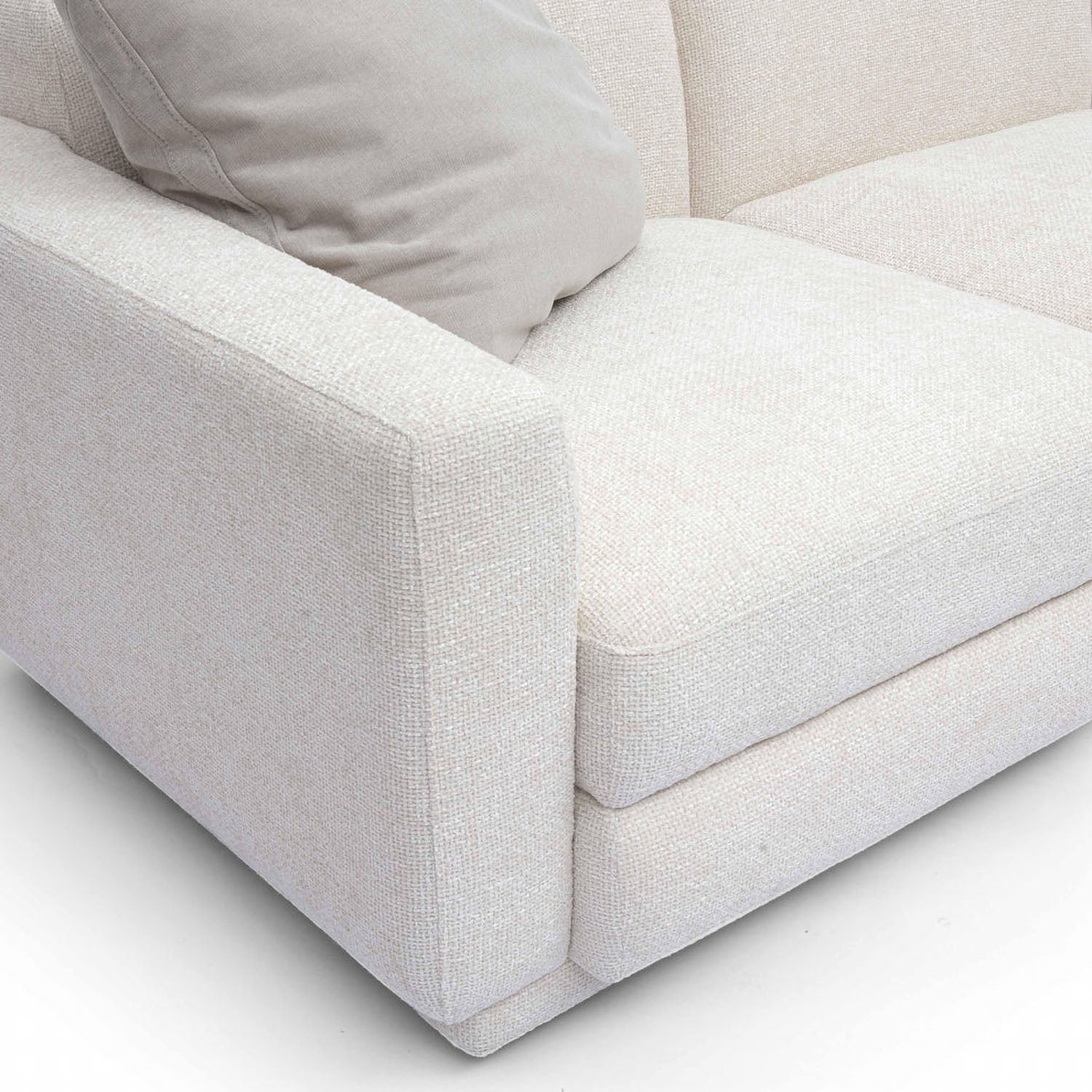 TOV Furniture Perry Cream Chenille Modular Sofa