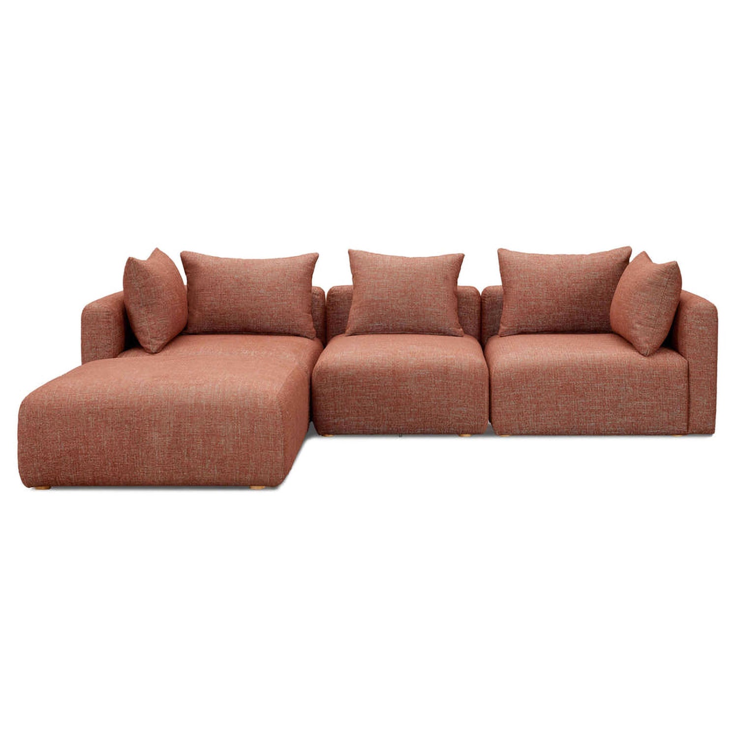 TOV Furniture Hangover 4-Piece Modular Sectional Sofa