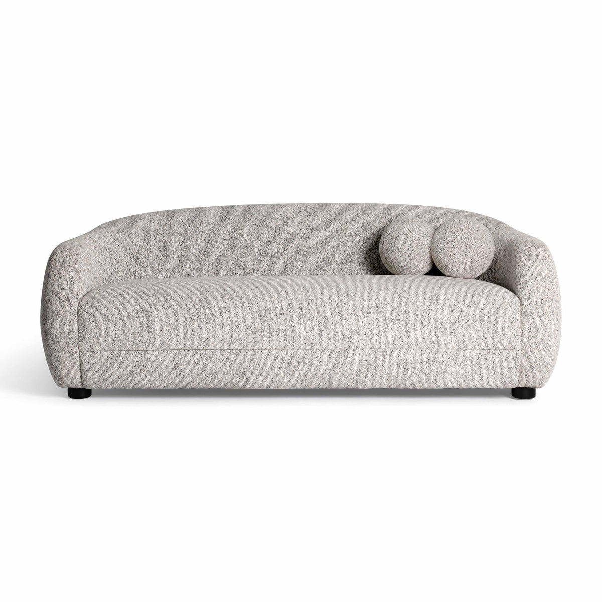 TOV Furniture Judy Black and White Woven Performance Sofa