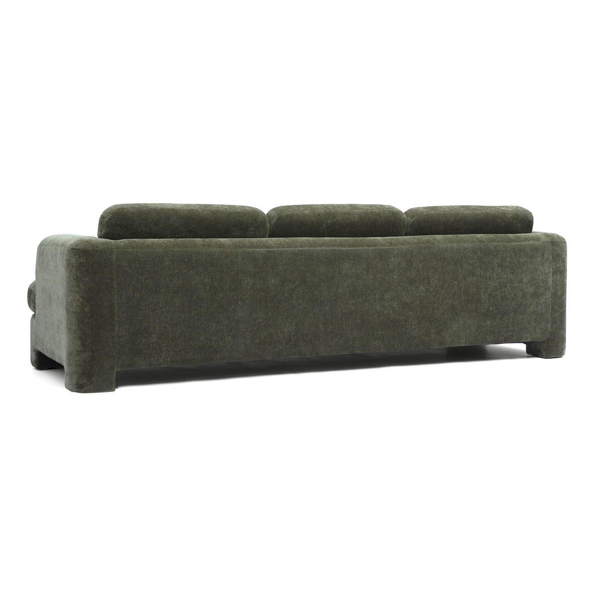 TOV Furniture Halsey Green Textured Sofa