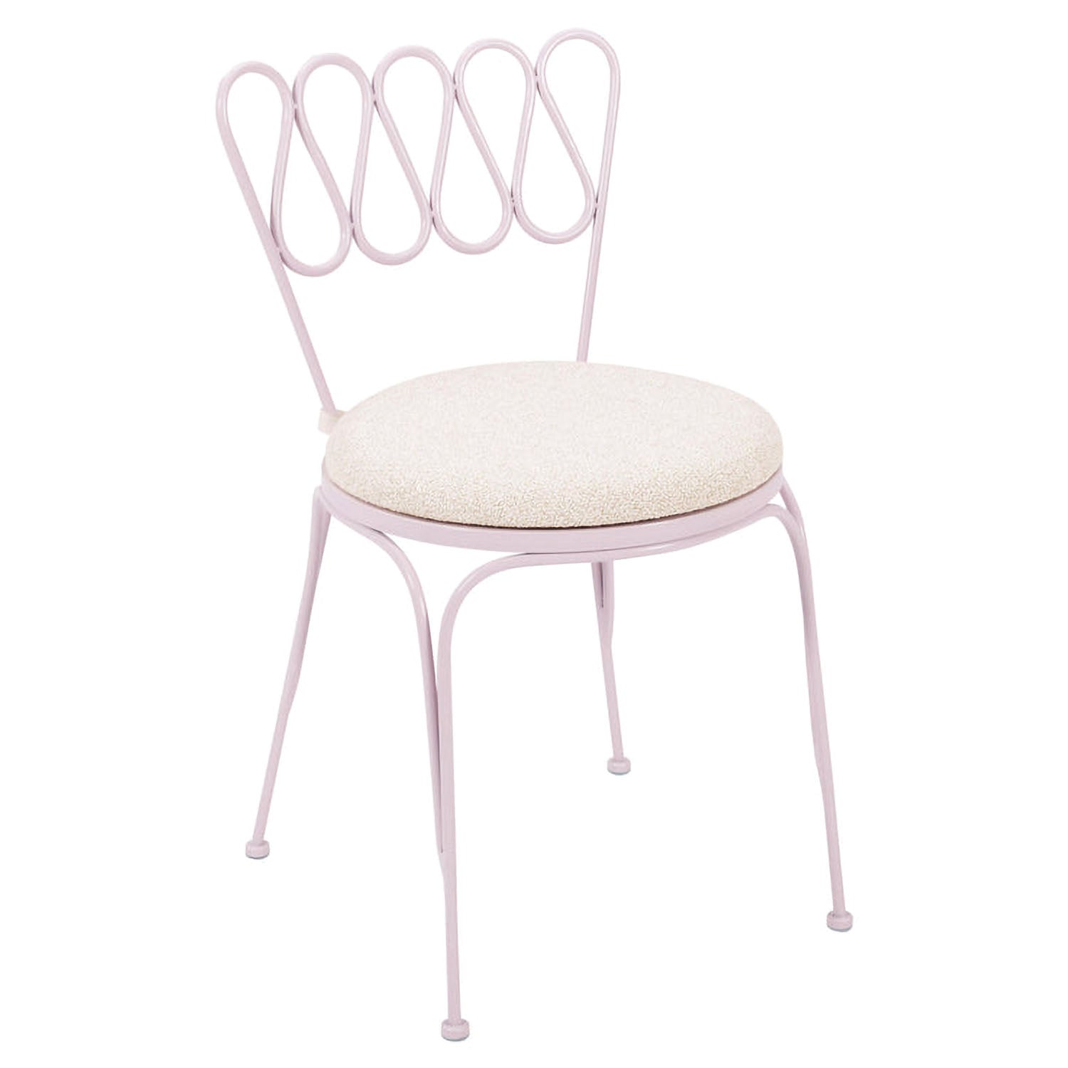 TOV Furniture Erica Wrought Iron Outdoor Chair