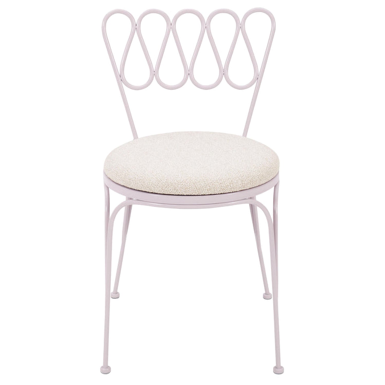 TOV Furniture Erica Wrought Iron Outdoor Chair