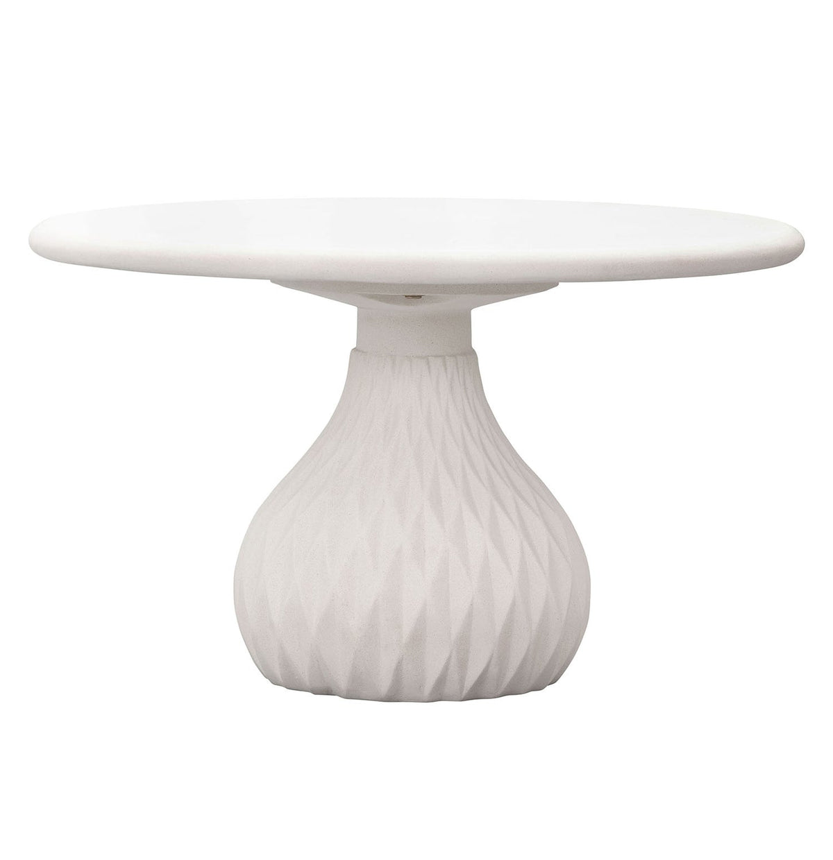 TOV Furniture Tulum Concrete Coffee Table – side profile