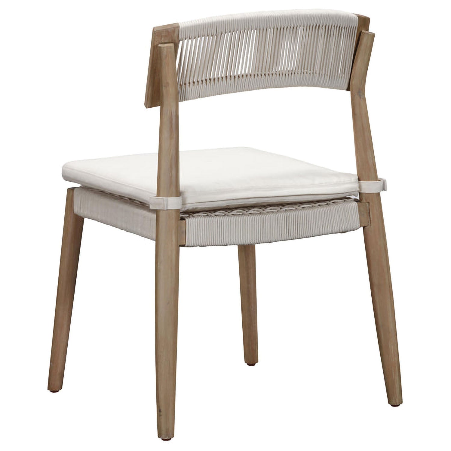 TOV Furniture Gata Cream Outdoor Dining Chair Set of 2