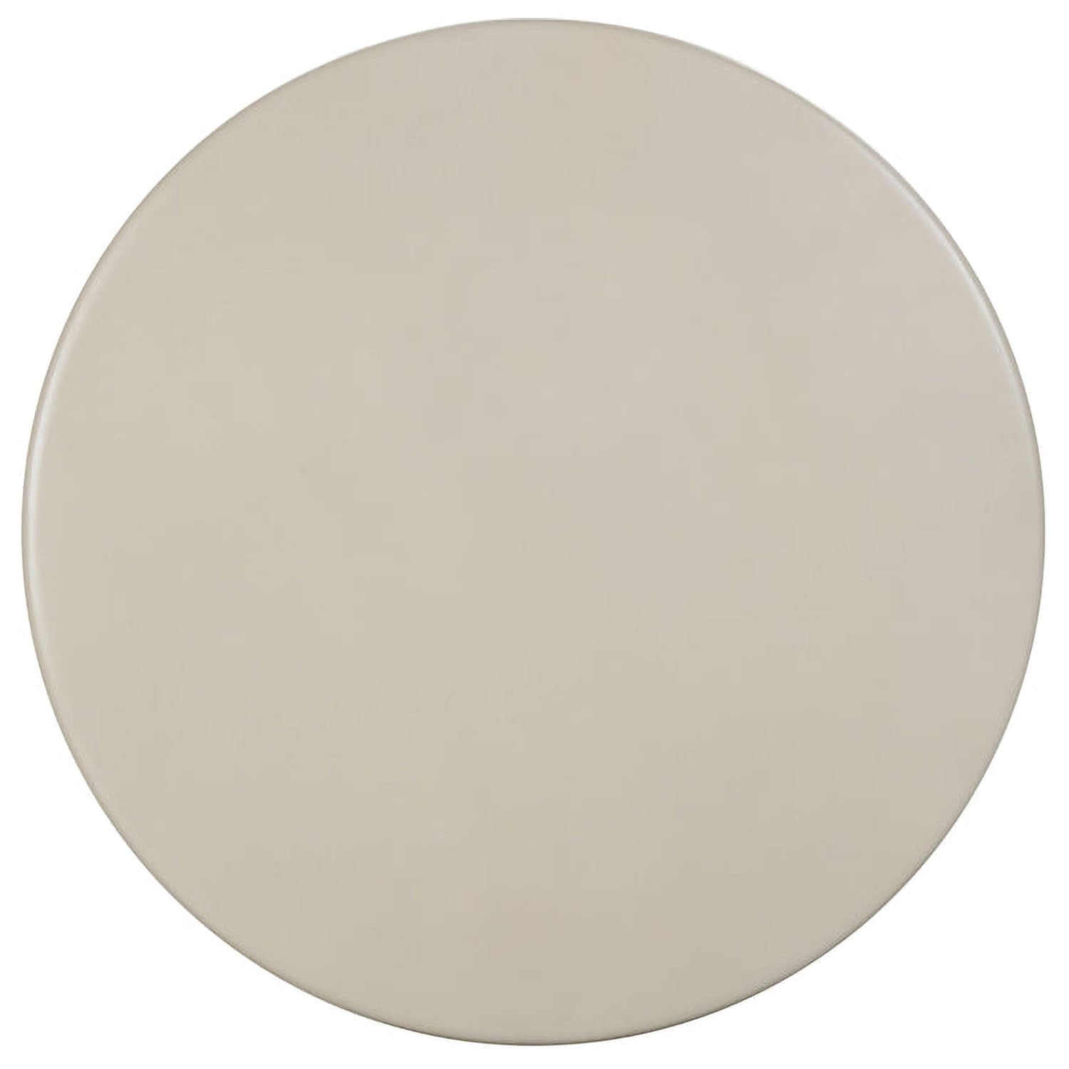 TOV Furniture Fern Beige Textured Faux Plaster Concrete Indoor/Outdoor Round Dining Table