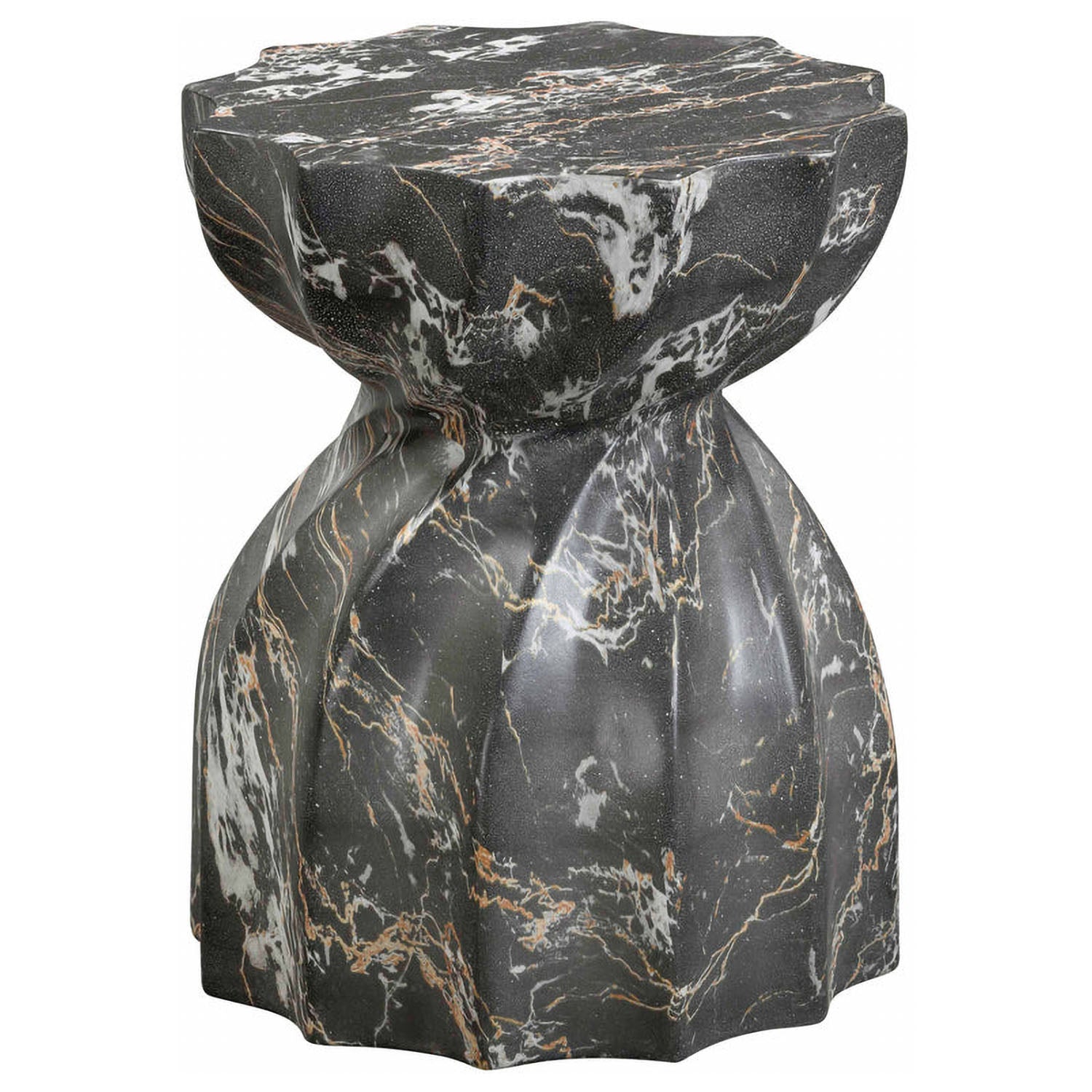 TOV Furniture Turin Indoor/Outdoor Concrete Stool