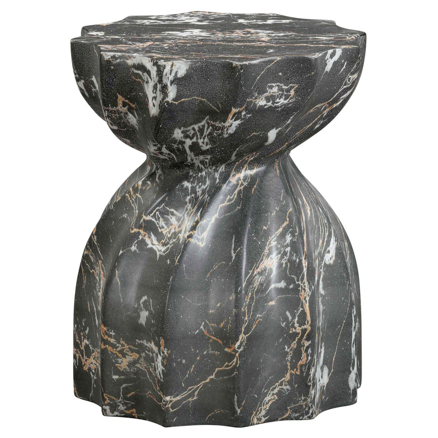 TOV Furniture Turin Indoor/Outdoor Concrete Stool