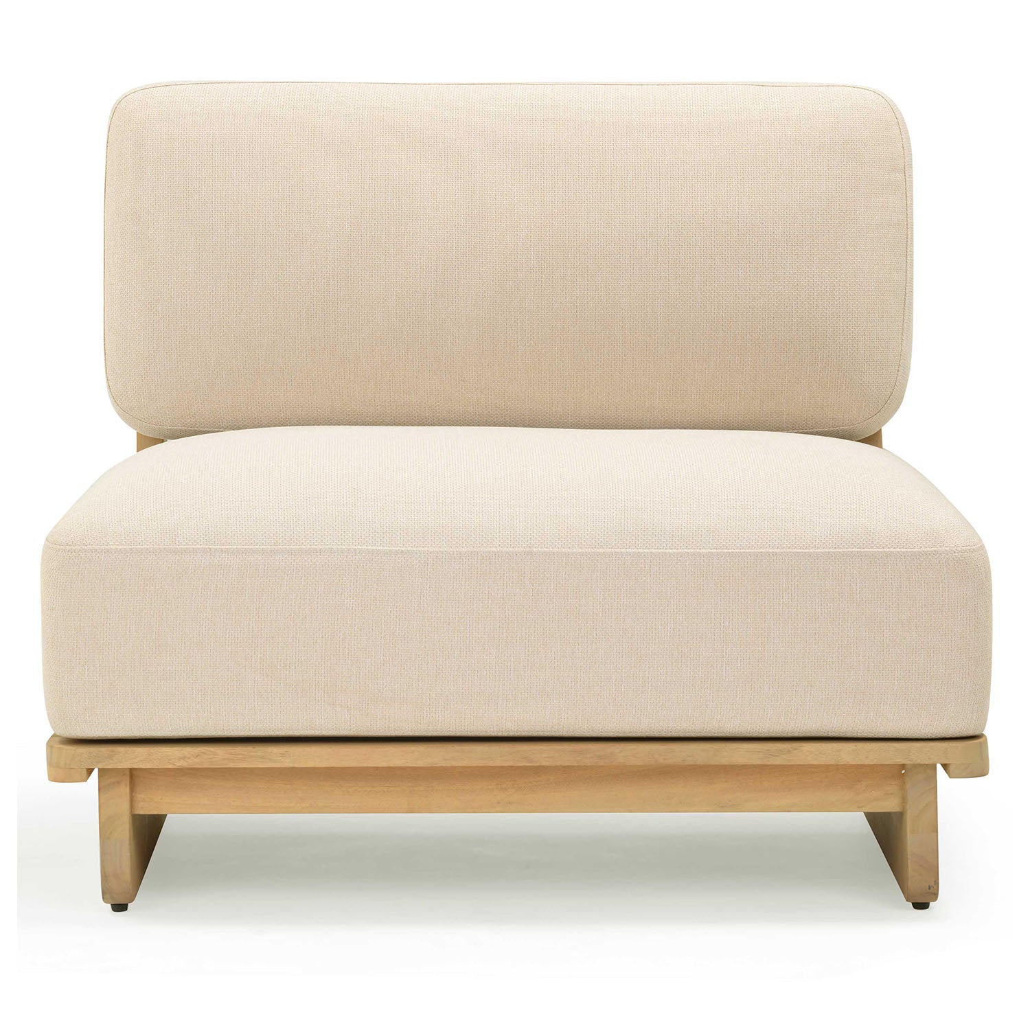 TOV Furniture Reavan Cream Outdoor Lounge Chair