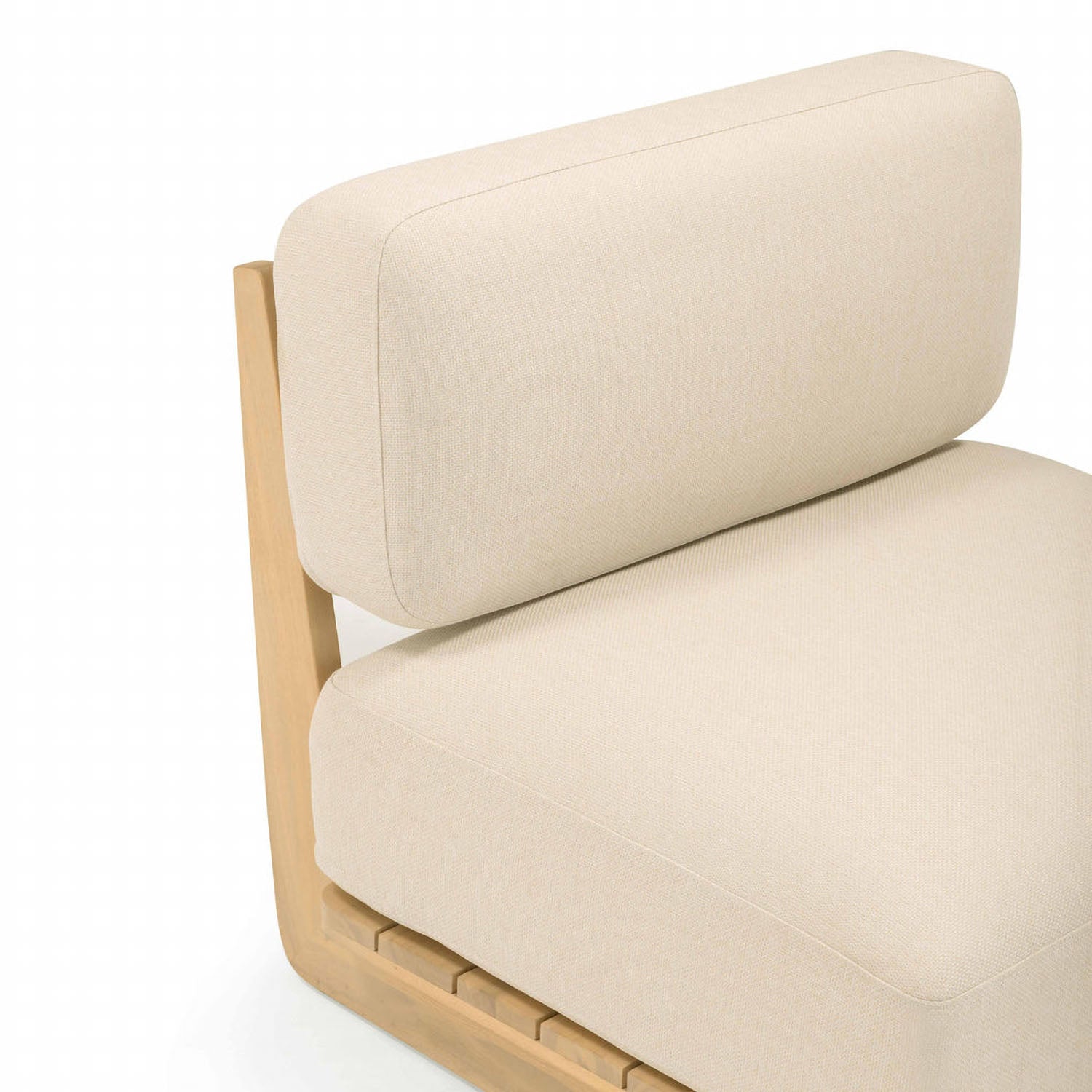 TOV Furniture Reavan Cream Outdoor Lounge Chair