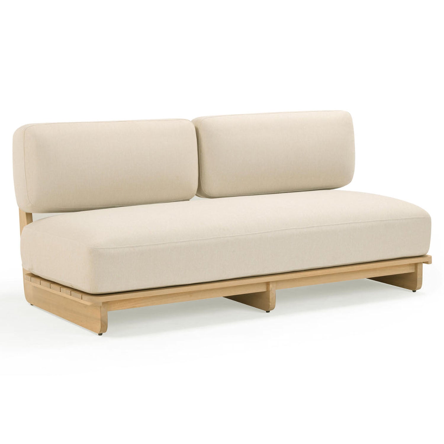 TOV Furniture Reavan Cream Outdoor Lounge Sofa