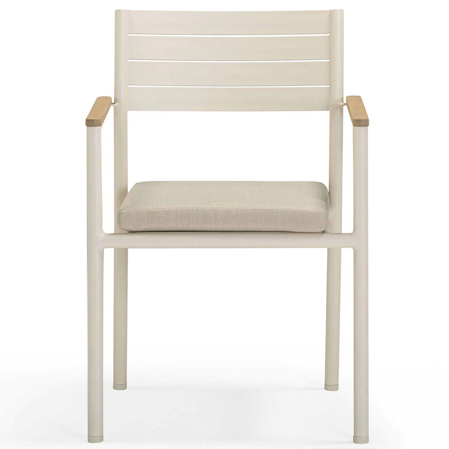 TOV Furniture Sardinia Cream Outdoor Dining Chair Set of 2