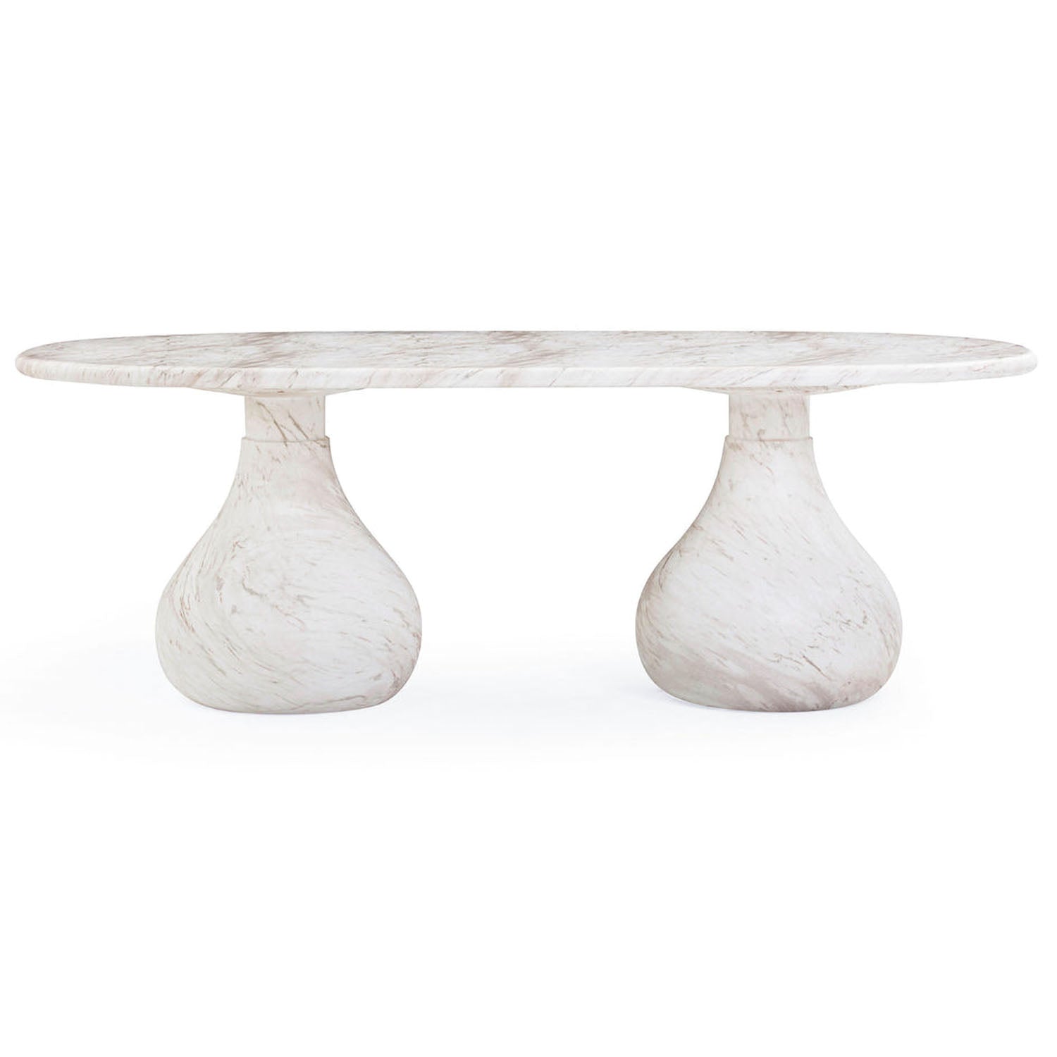 TOV Furniture Smooch Indoor/Outdoor Oval Dining Table