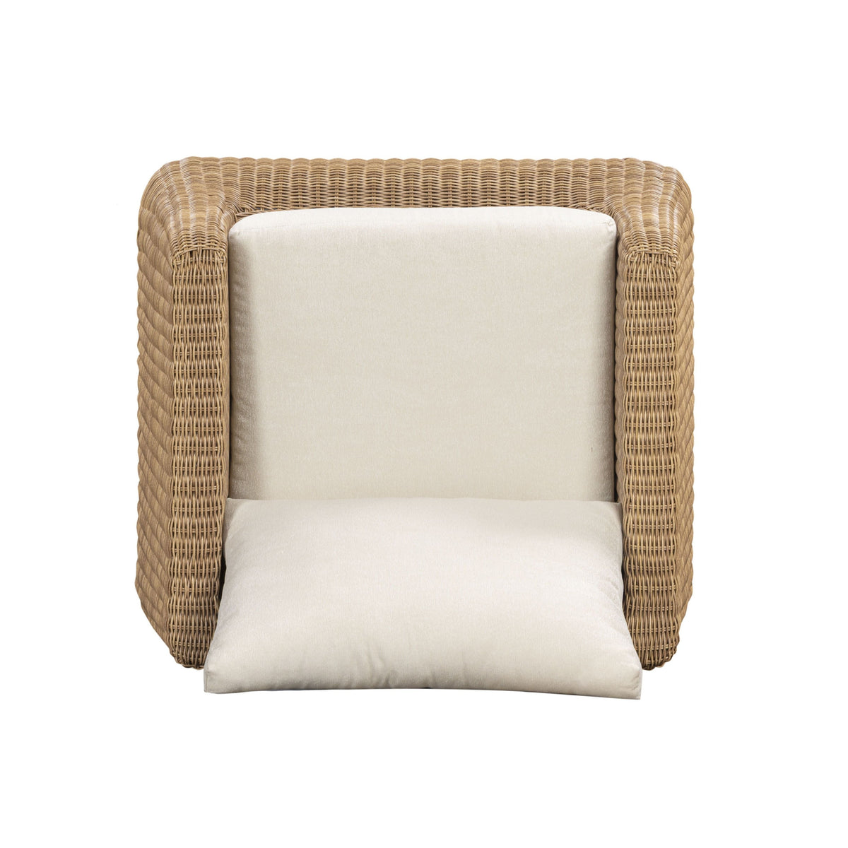 TOV Furniture Dana Cream Outdoor Accent Chair
