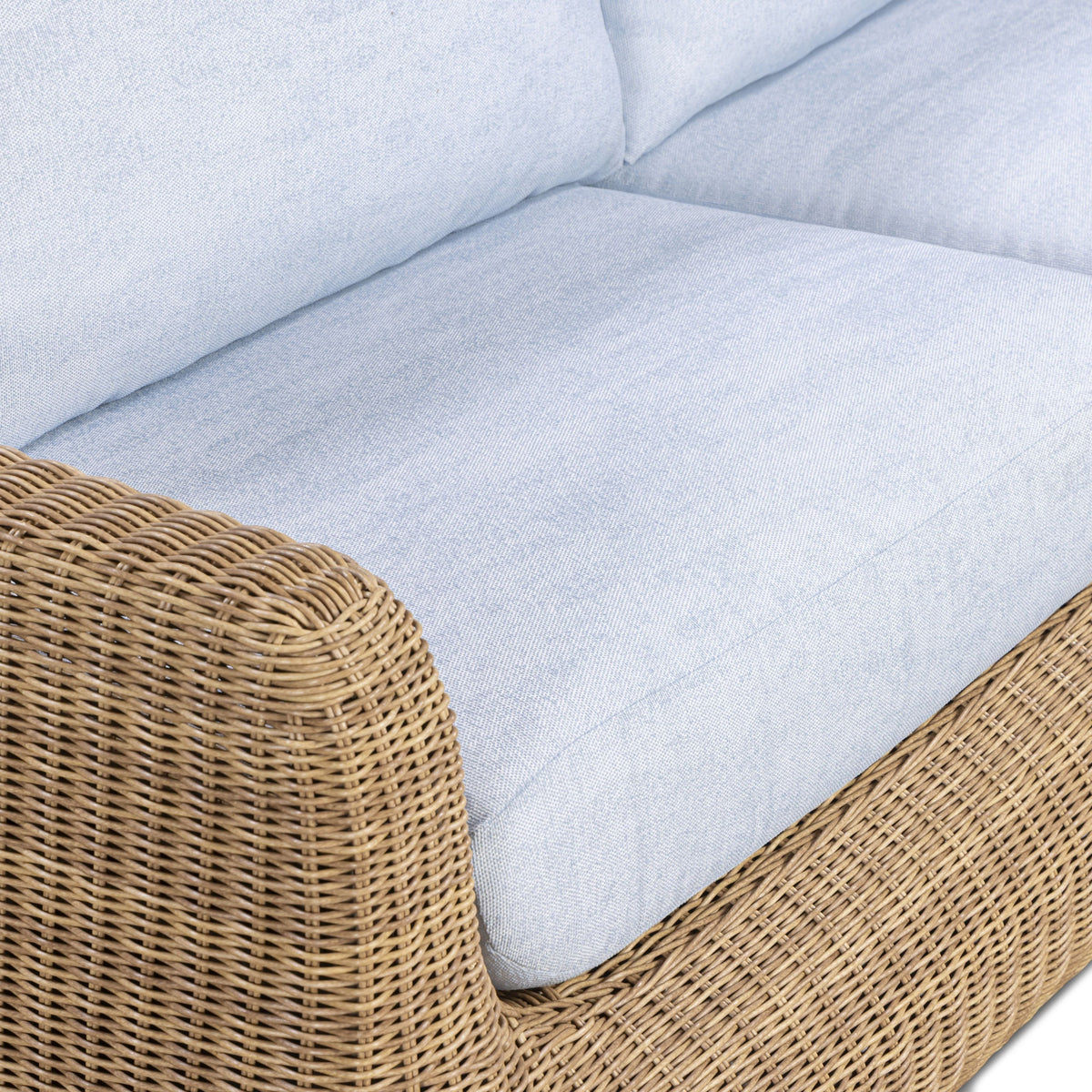 TOV Furniture Dana Blue Outdoor Sofa