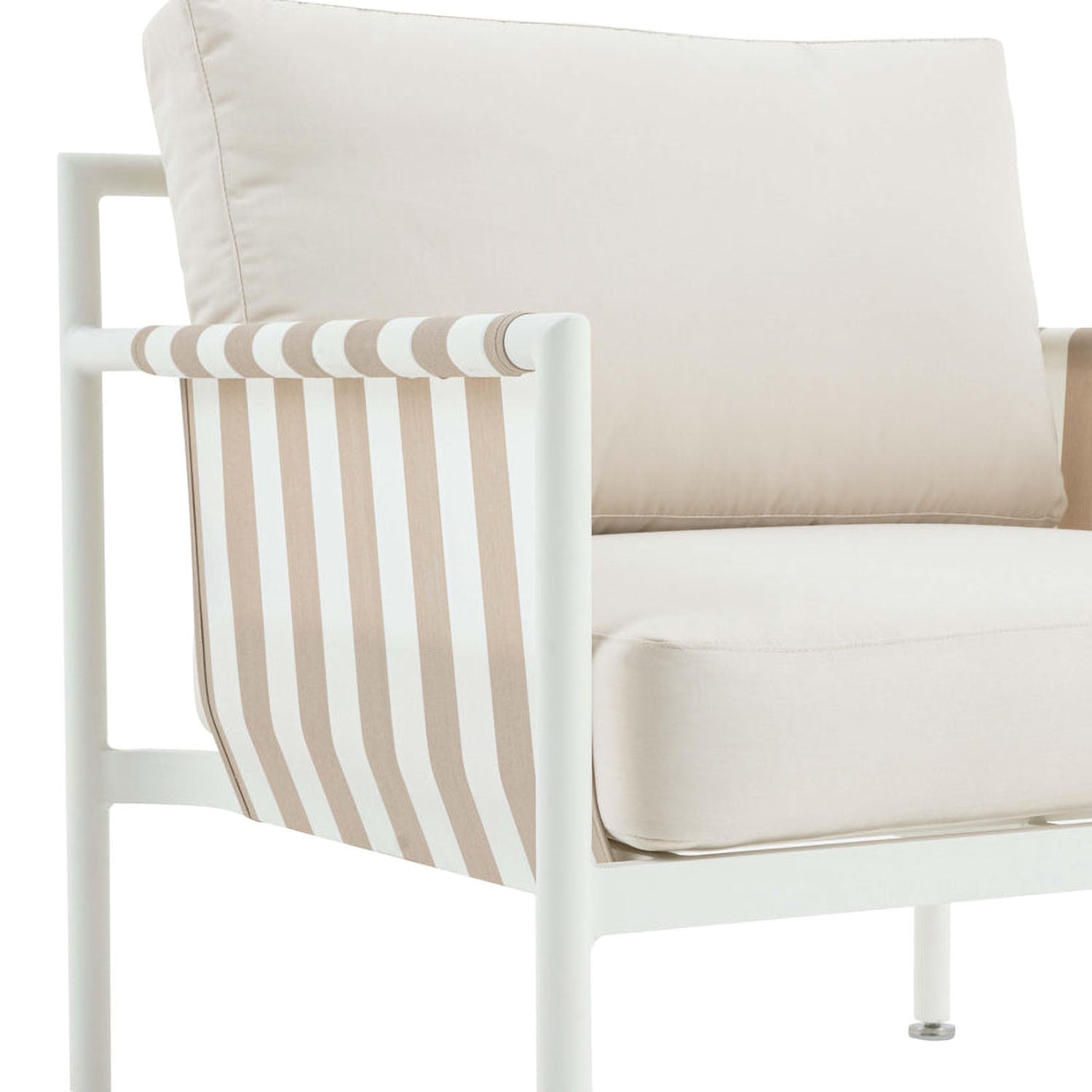 TOV Furniture Dunes Cream Outdoor Armchair