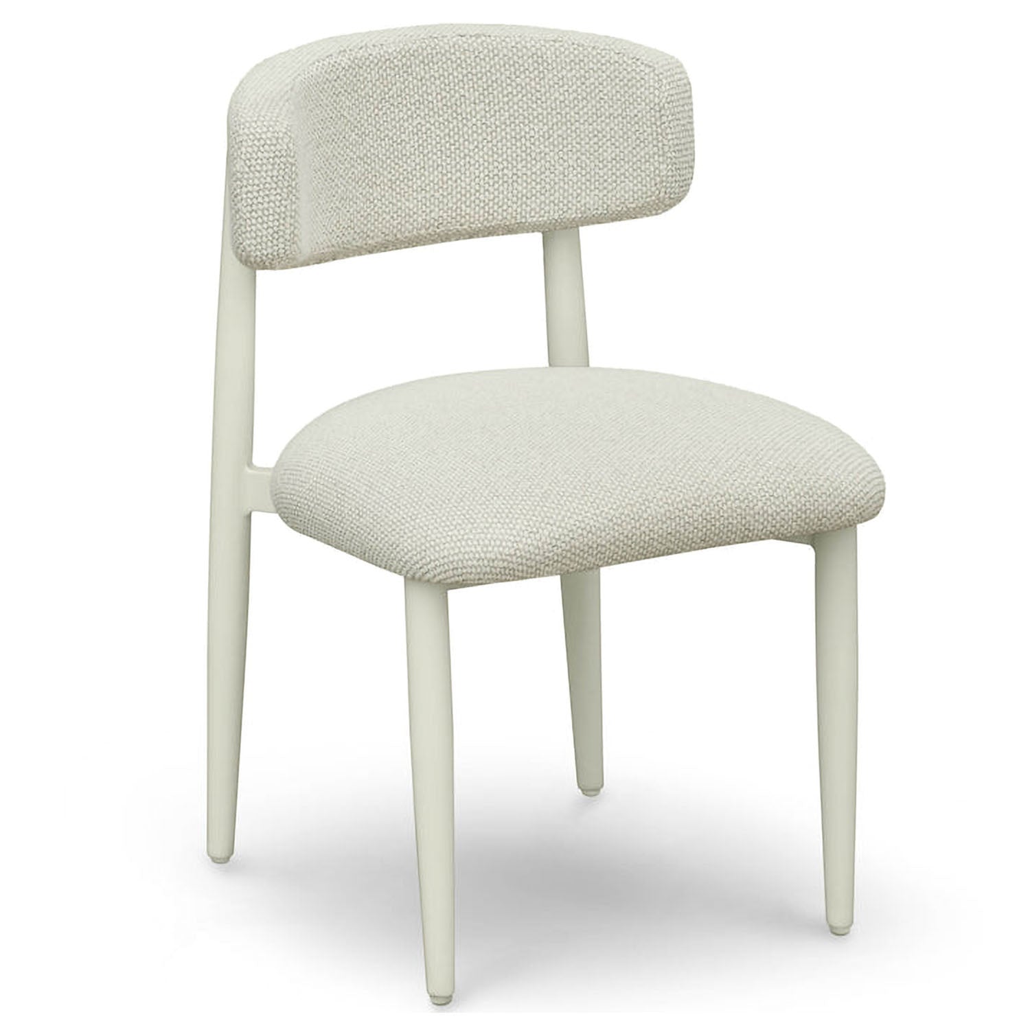 TOV Furniture Annika Black Textured Outdoor Dining Side Chair