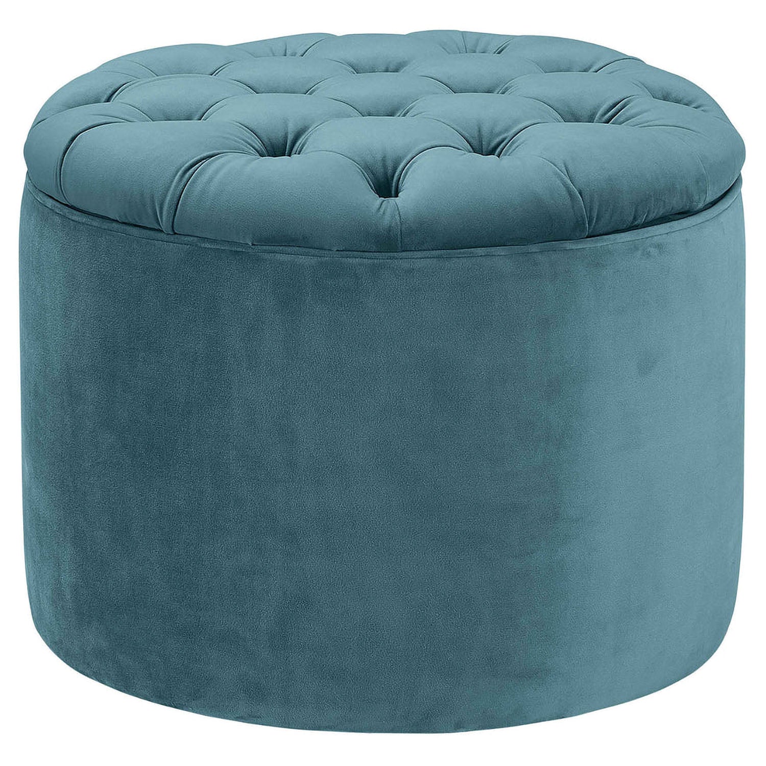 TOV Furniture Queen Velvet Storage Ottoman