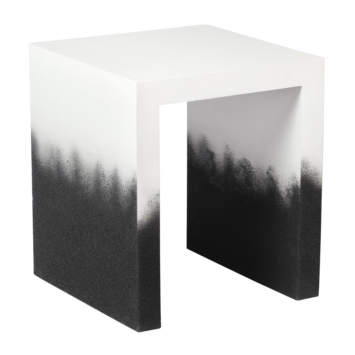 TOV Furniture Matra Black & White End Table