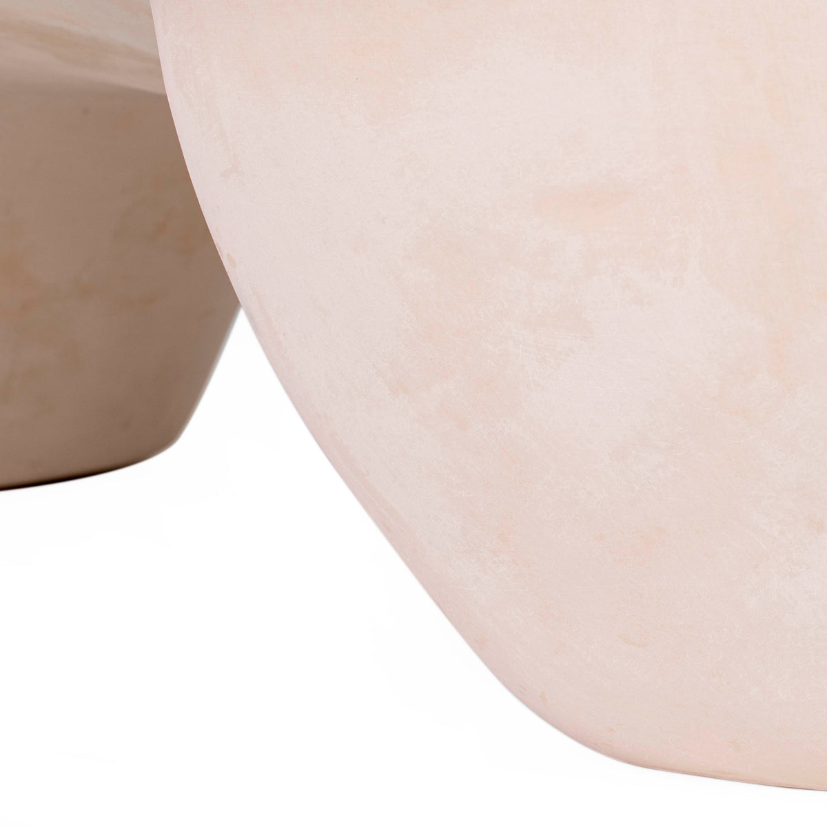 TOV Furniture Athen Nude Faux Stone 57in Coffee Table