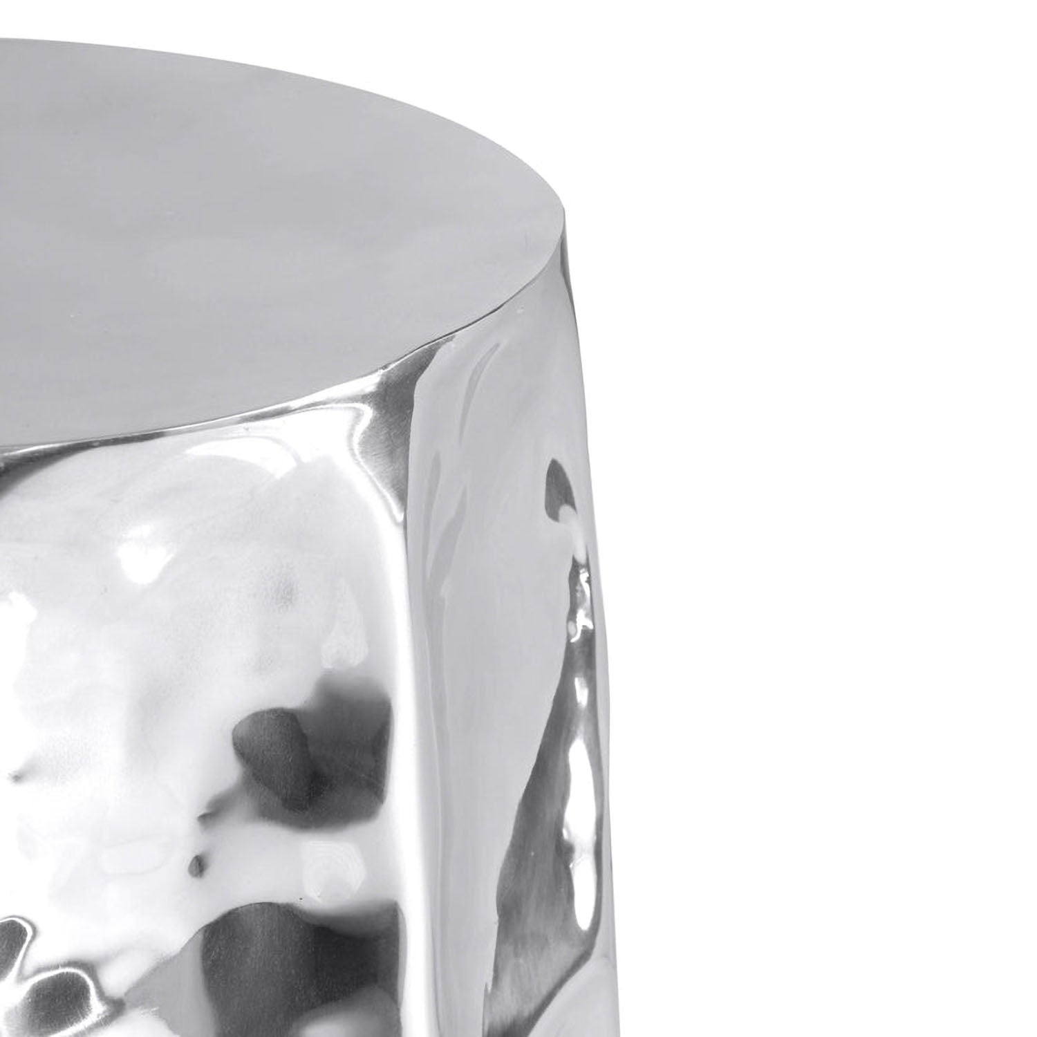TOV Furniture Forma Chrome Side Table