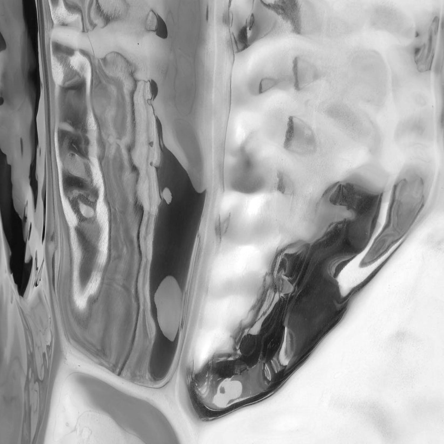 TOV Furniture Forma Chrome Side Table