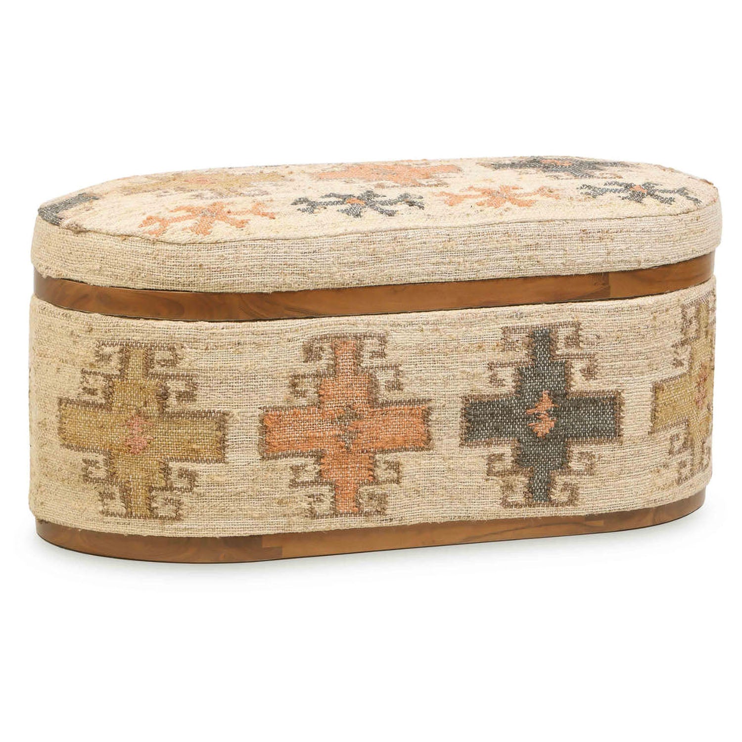 TOV Furniture Olivier Oval Storage Ottoman