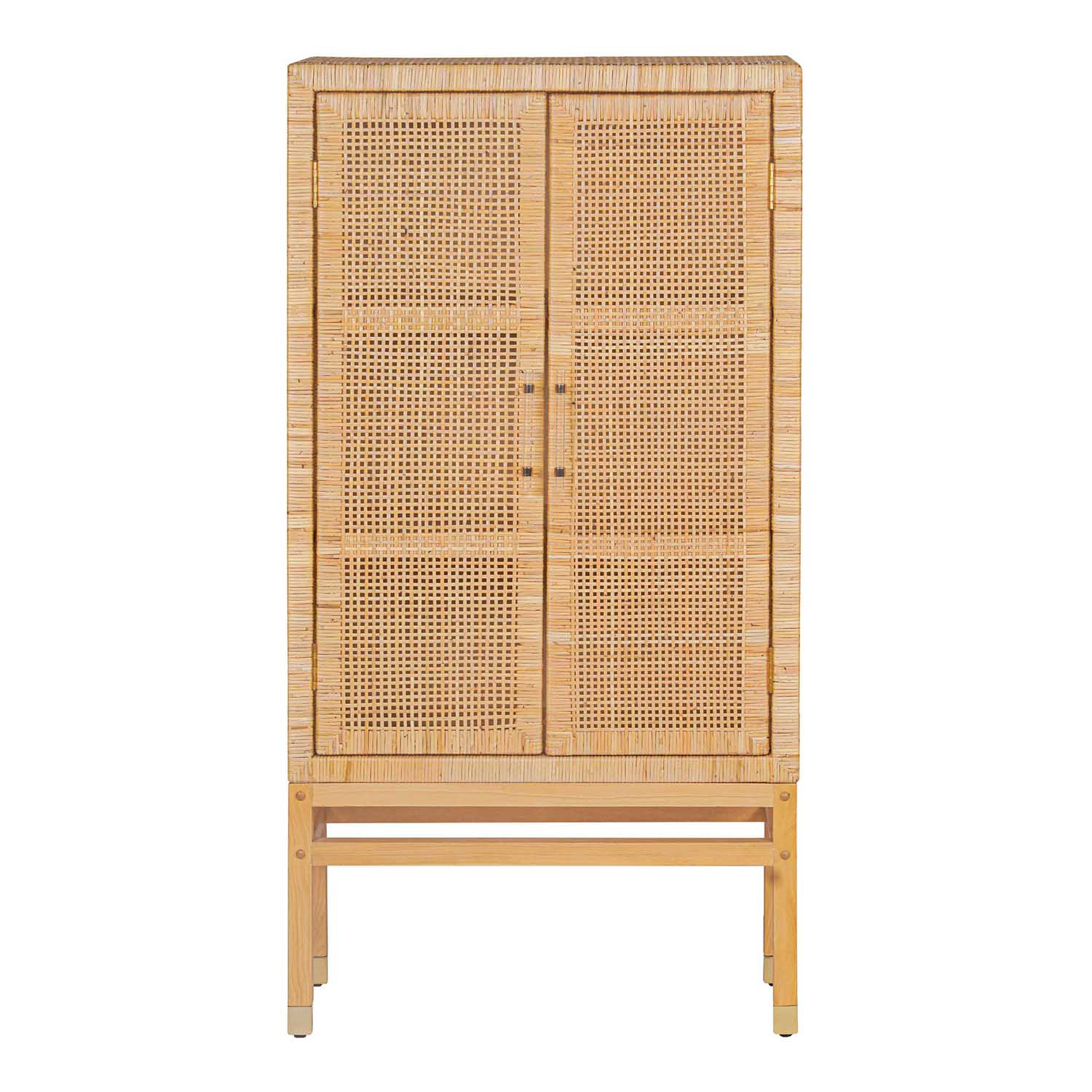TOV Amara Woven Rattan Cabinet