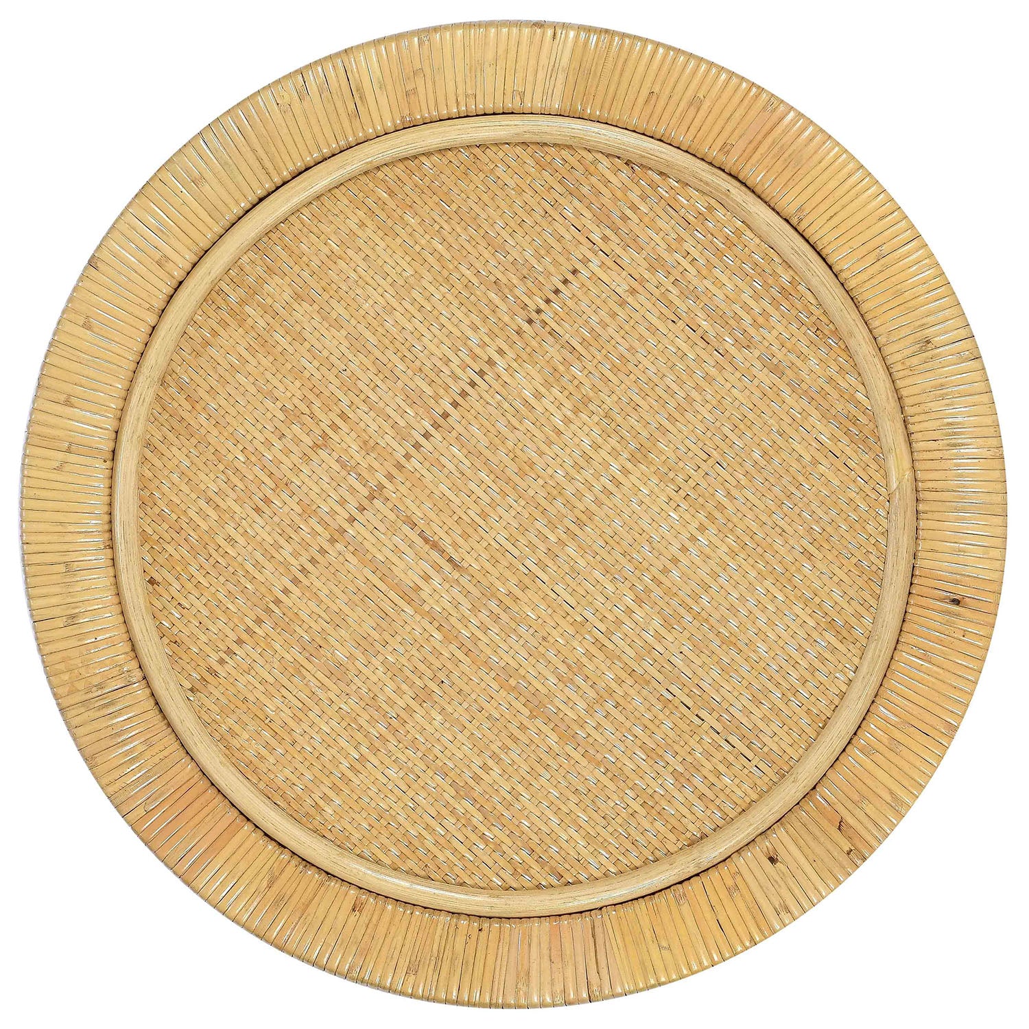 TOV Furniture Amara Natural Rattan Side Table