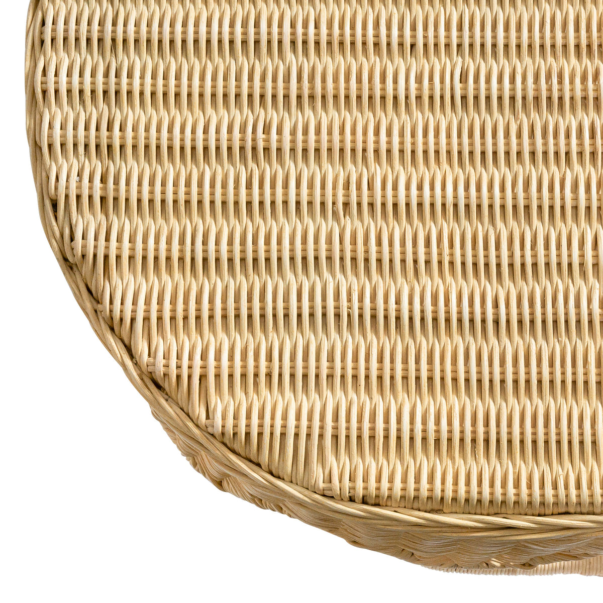 TOV Furniture Sally Natural Rattan Console Table