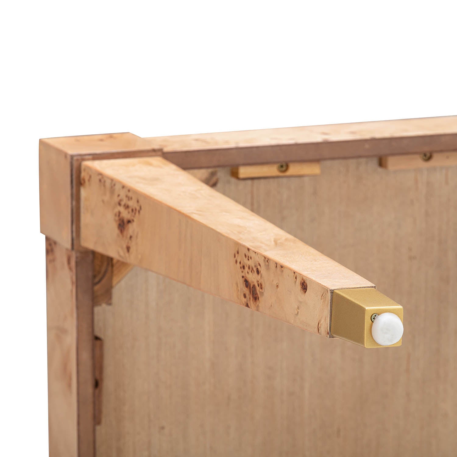 TOV Furniture Brandyss Burl End Table