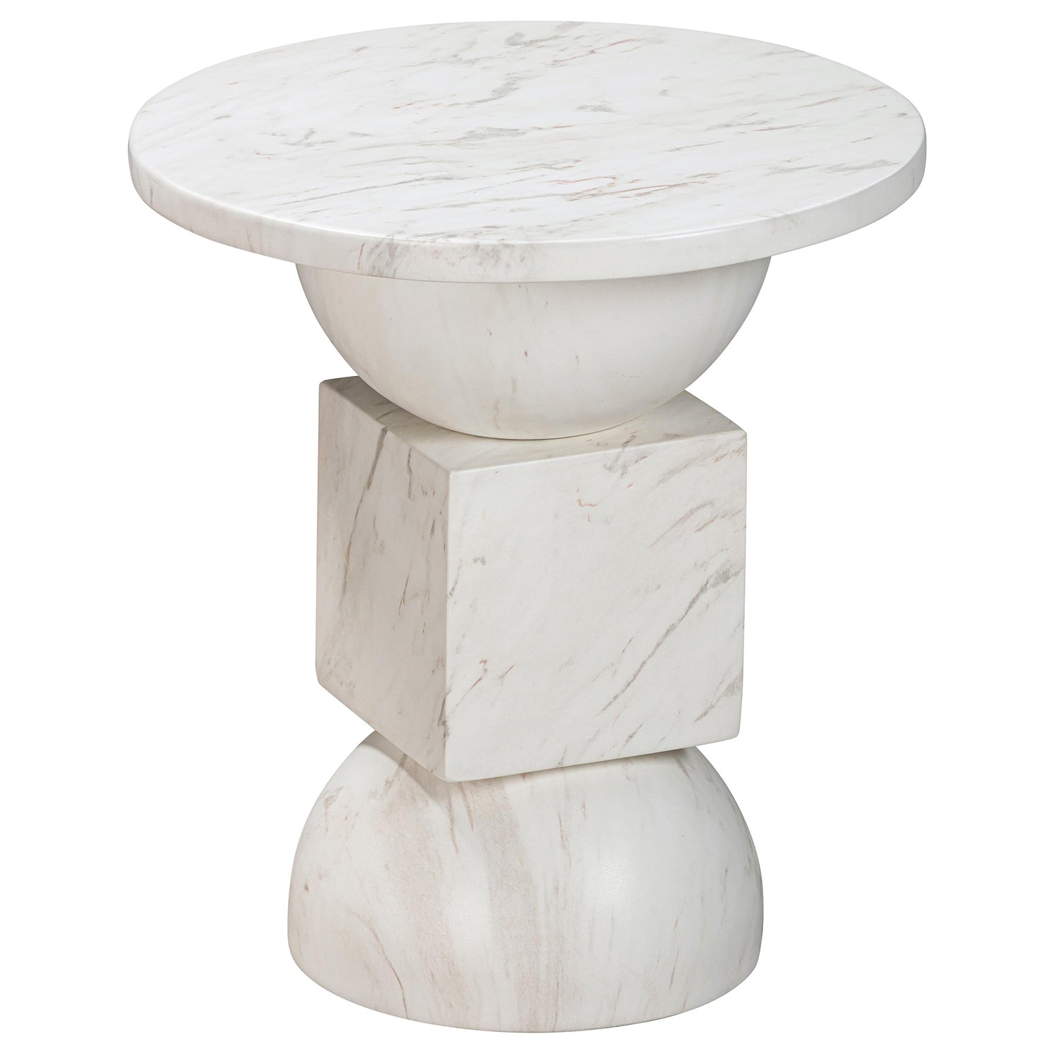 TOV Furniture Chip Indoor/Outdoor Side Table