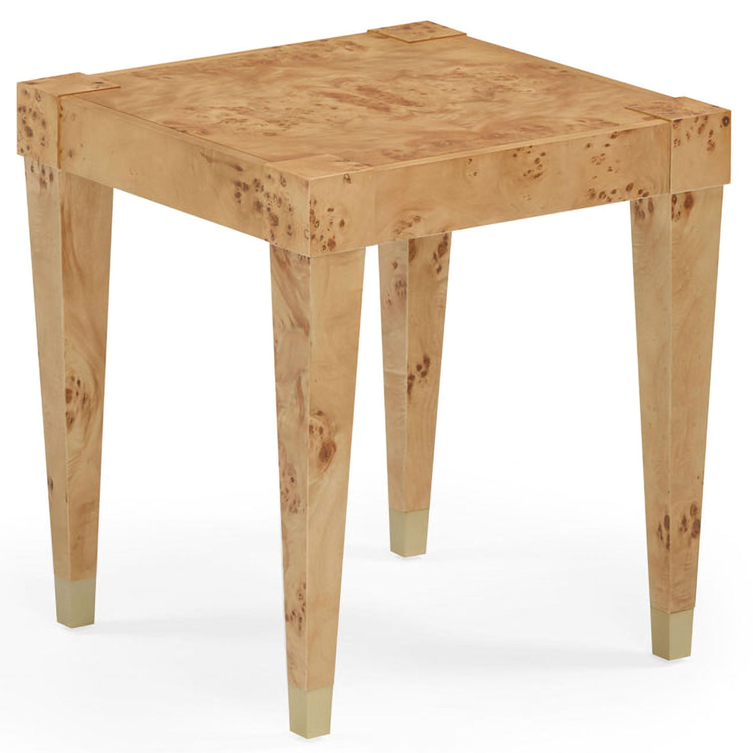 TOV Furniture Brandyss Honey Burl End Table