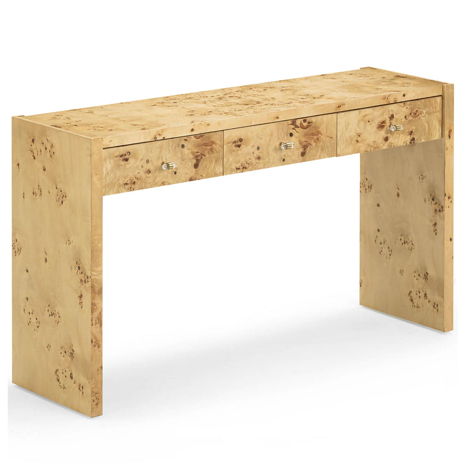 TOV Furniture Brandyss Natural Burl Console Table